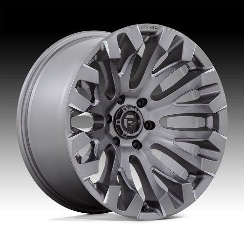 Fuel Quake D830 Platinum Custom Truck Wheels 1